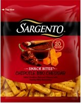 Sargento Snack Bites-Chipotle BBQ Cheddar