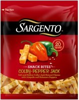 Sargento Snack Bites-Colby Pepper Jack